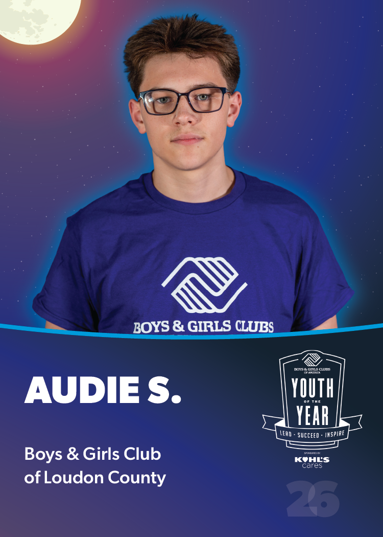 2026 Youth of the Year Candidate – Audie