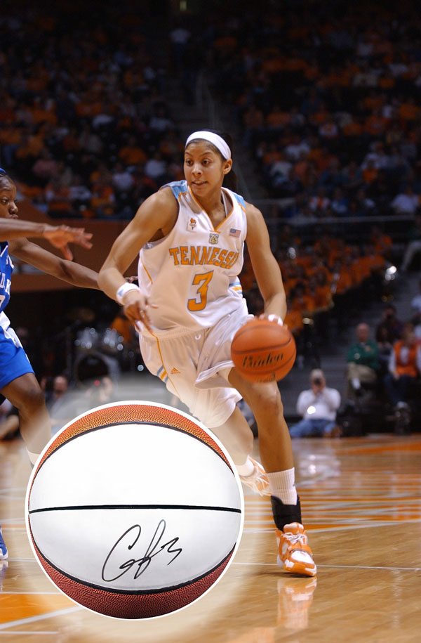 Boys & Girls Clubs of the Tennessee Valley, Candace Parker Autographed Basketball